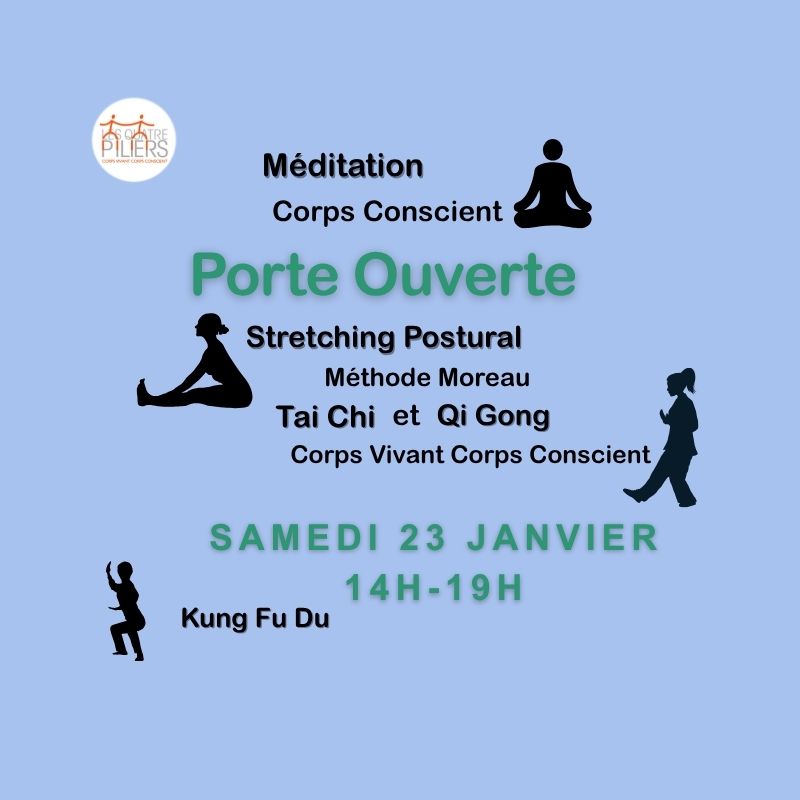 Portes ouvertes Tai Chi Qi Gong et Stretching Postural samedi 23 janvier