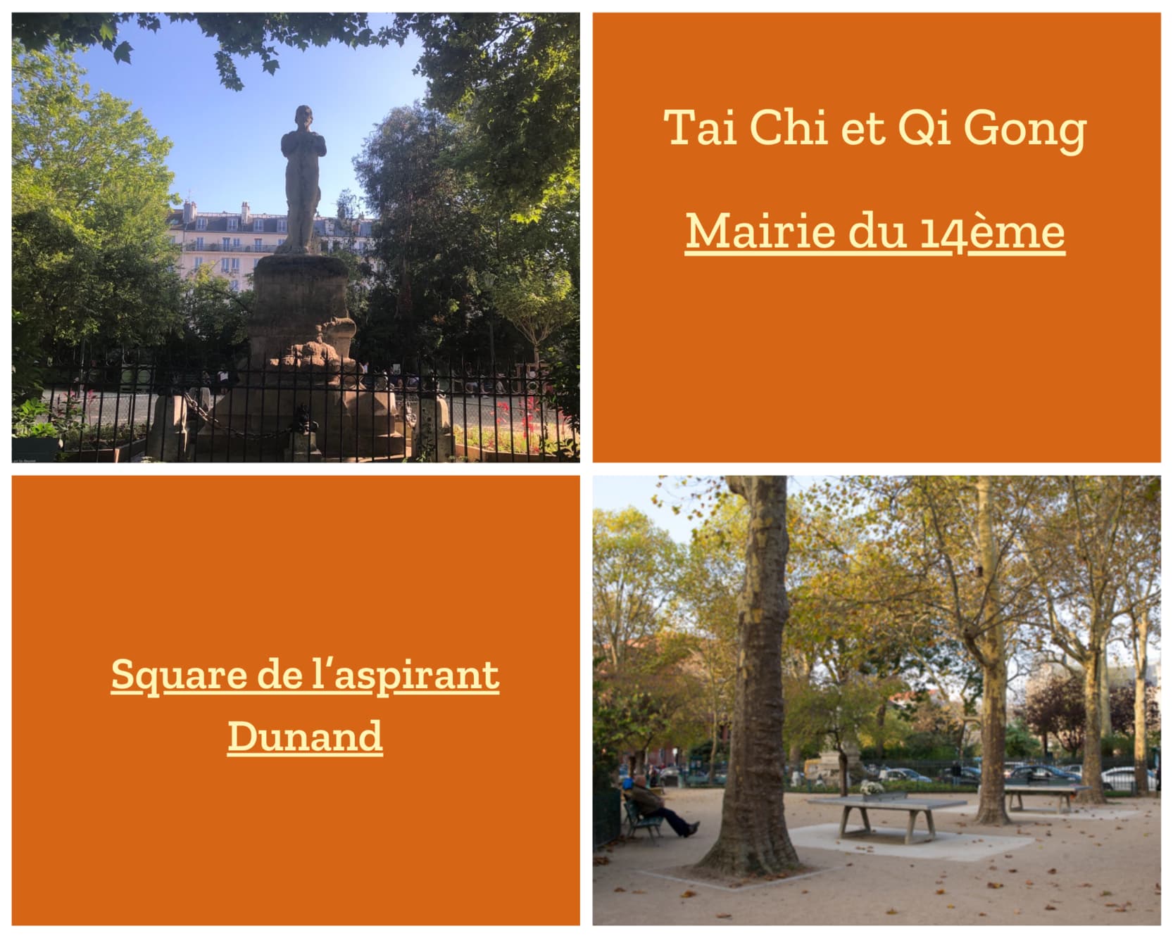 Mairie du 14ème Rendez-vous Square de l'aspirant Dunant