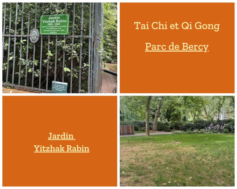 Tai Chi et Qi Gong au Parc de Bercy - Jardin Yitzhak Rabin