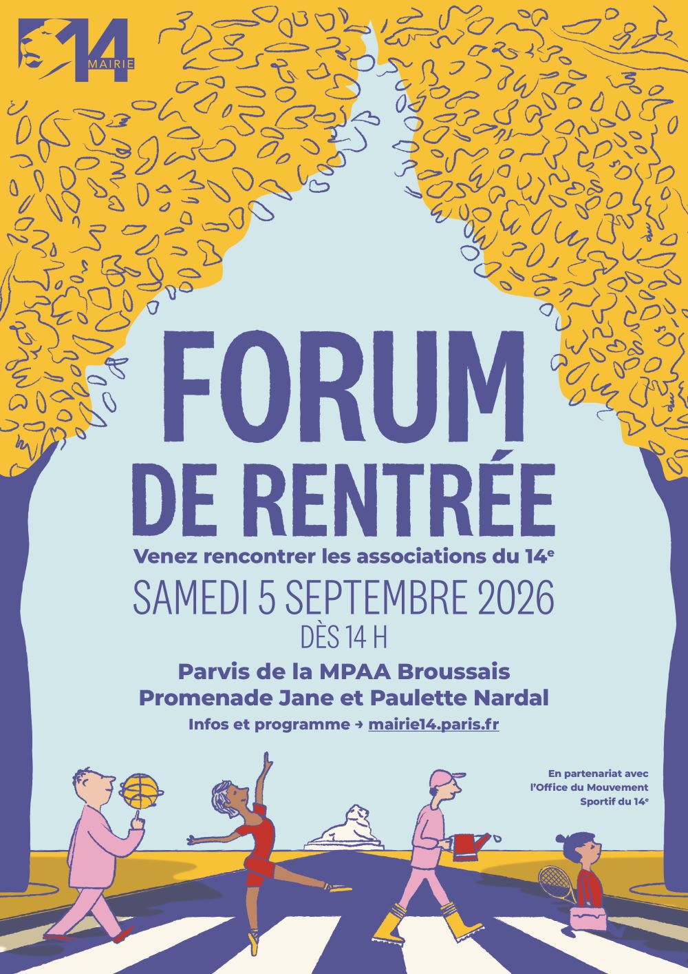 Forum des associations 14ème Tai Chi, Qi Gong, Stretching Postural Methode moreau samedi 5 septembre